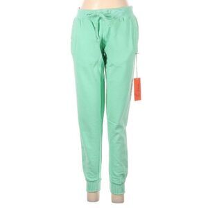 NEW $172 La Detresse Women Green Sweatpants Large Mint Green Joggers